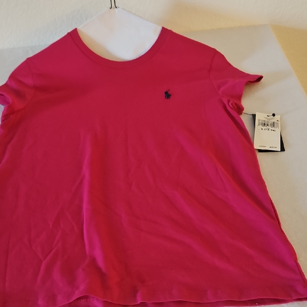 Polo by Ralph Lauren Pink Short Sleeve Tee